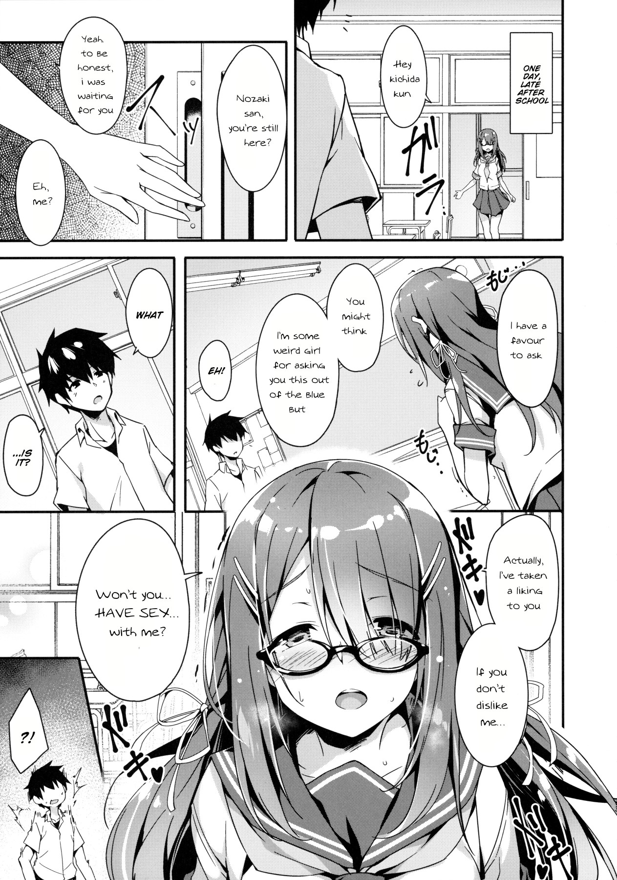 Hentai Manga Comic-Being Off Point With The Girl I'd Admired-Read-4